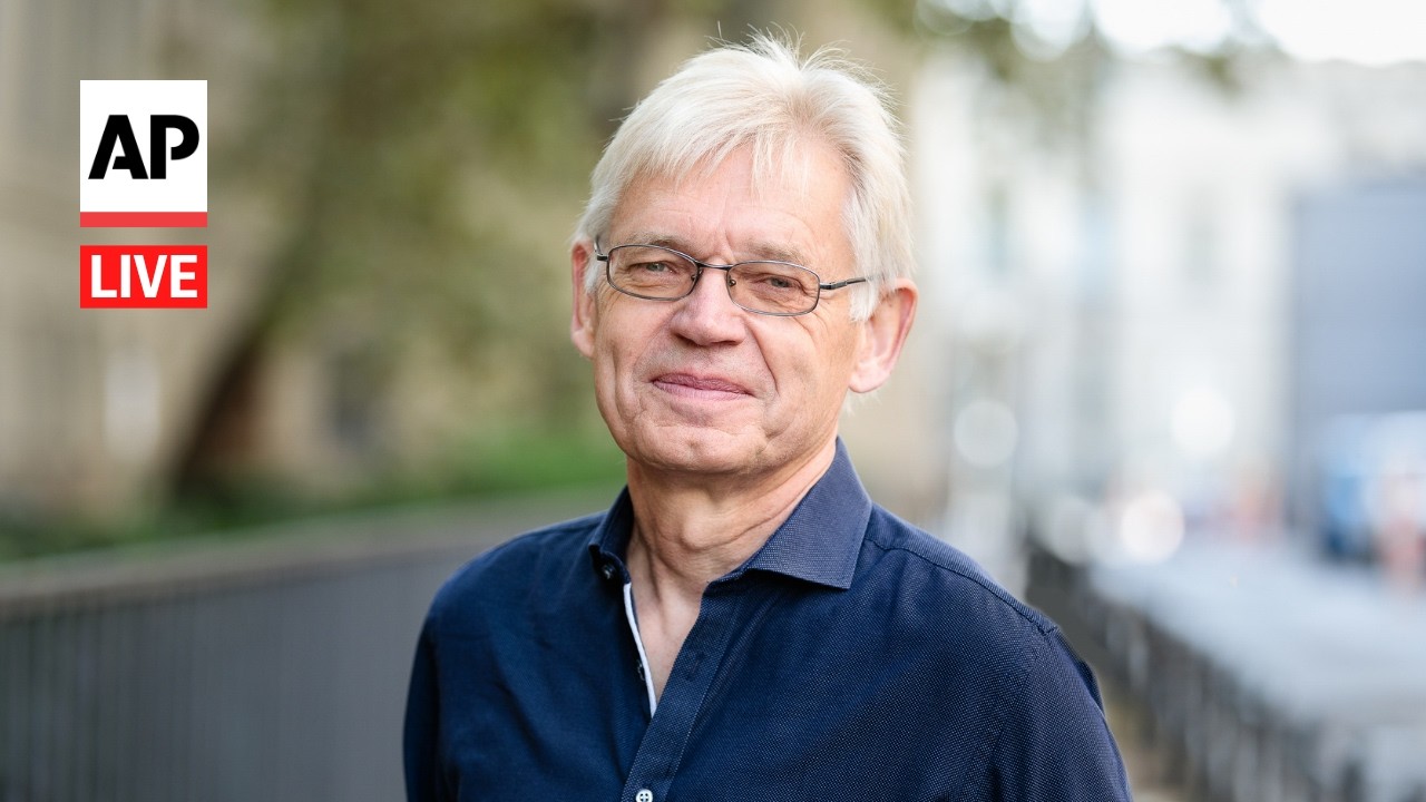 LIVE: Nobel laureate Peter Hegemann speaks at a news conference in Berlin (Video)