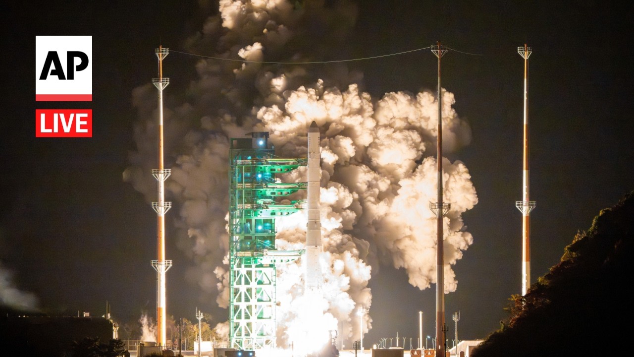 LIVE: South Korea launches 15 satellites aboard homegrown Nuri rocket (Video)