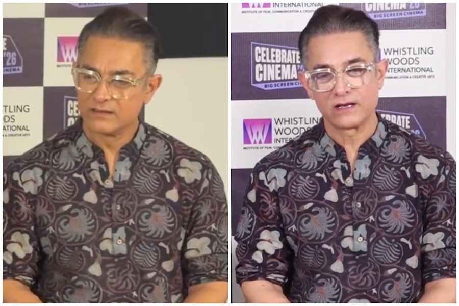 Aamir Khan Confirms His New Look Is For An Upcoming Film At Celebrate Cinema Festival 2026