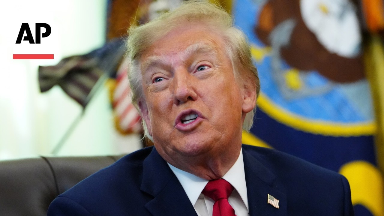 'I hadn't heard about a hurricane,' Trump says on plans to watch Georgia-Alabama game (Video)