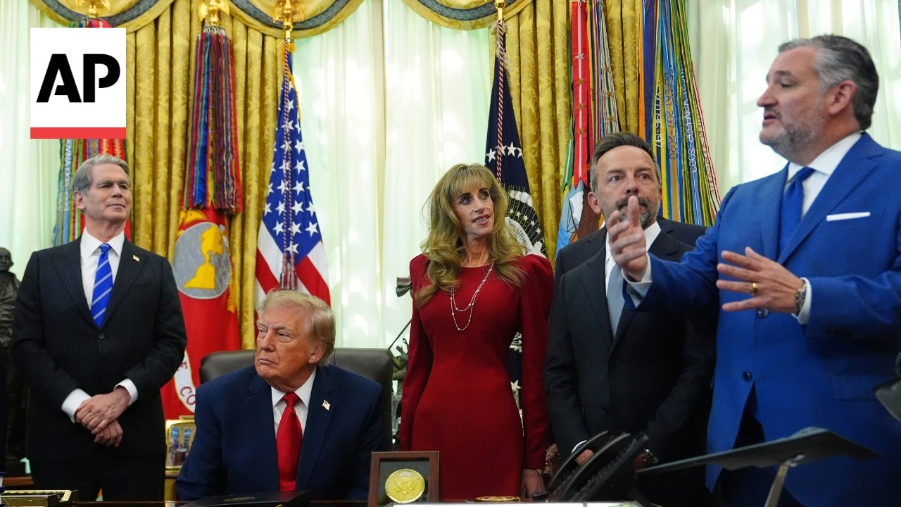 Trump announces automatic enrollment for American children in Trump Accounts (Video)