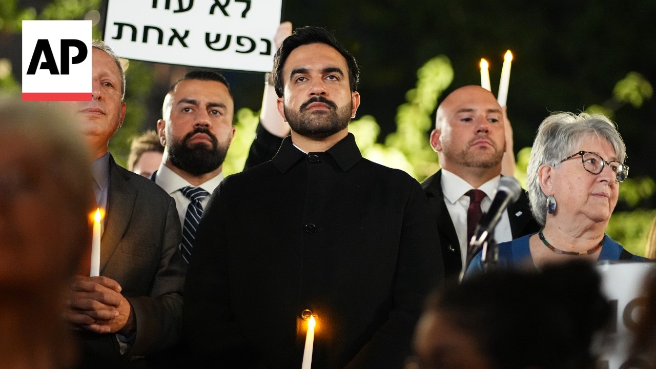 Mamdani responds to backlash after attending an Oct. 7 commemoration (Video)