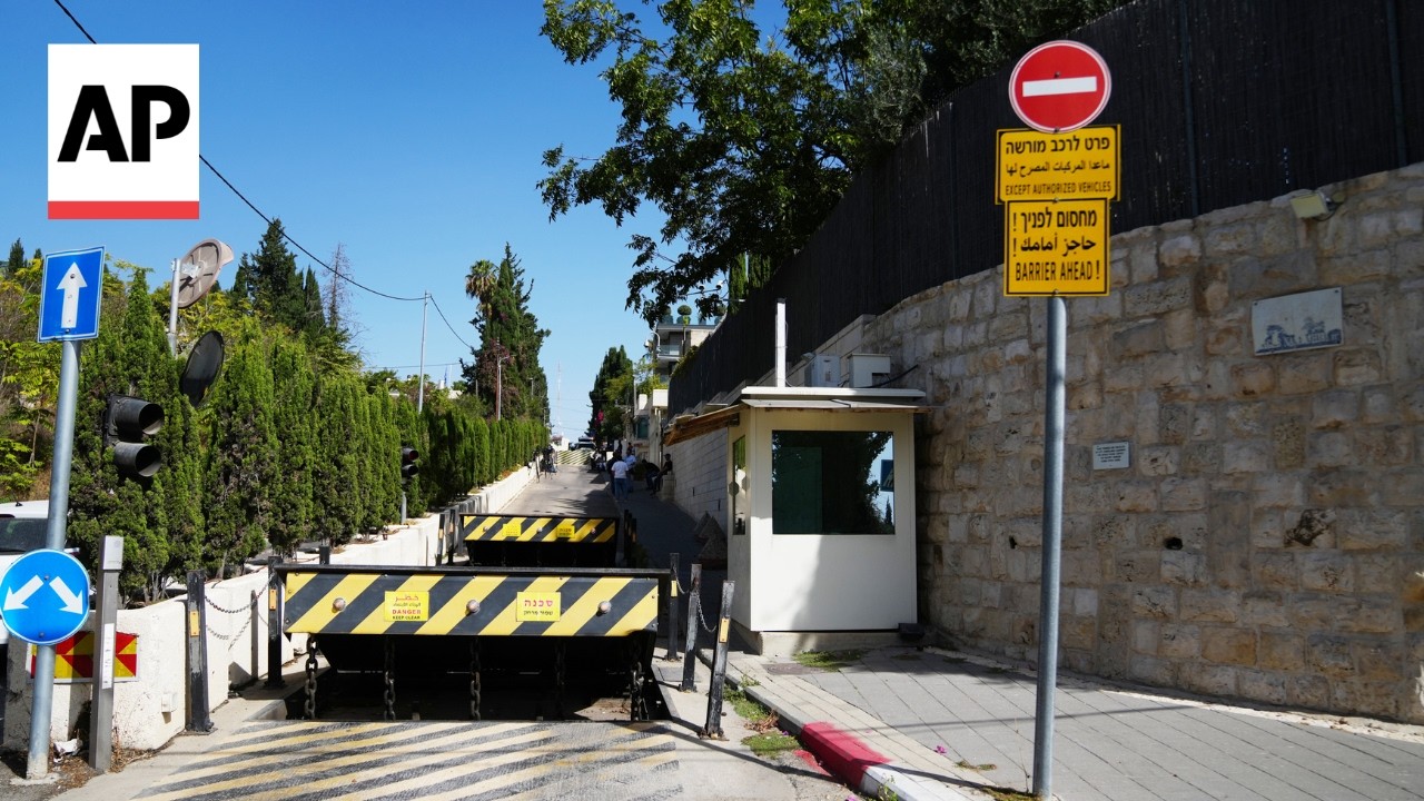 Israel downgrades the British Consulate in east Jerusalem as 20 staffers leave (Video)