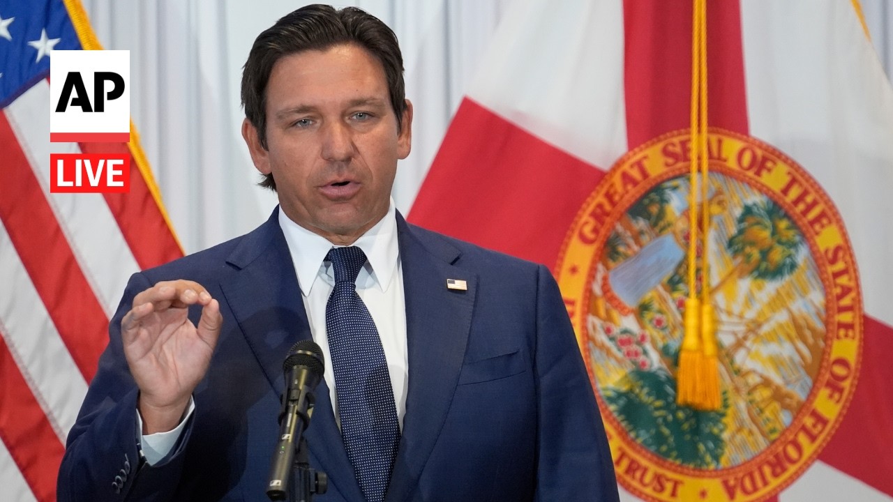 LIVE: Gov. DeSantis holds press conference as Hurricane Isaias approaches Florida (Video)