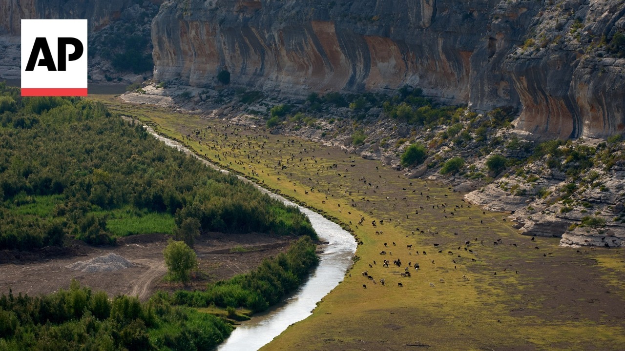 Texas landowners fight back against Trump's border wall (Video)