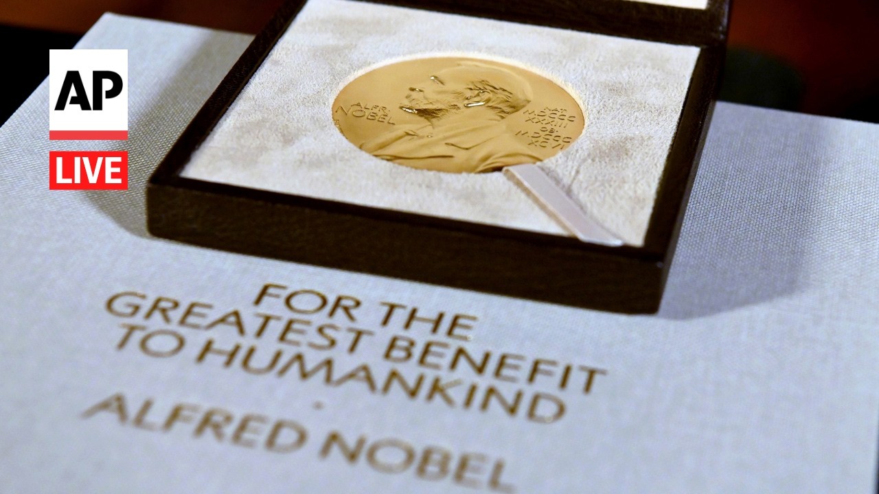 LIVE: Nobel Peace Prize 2026 announcement (Video)