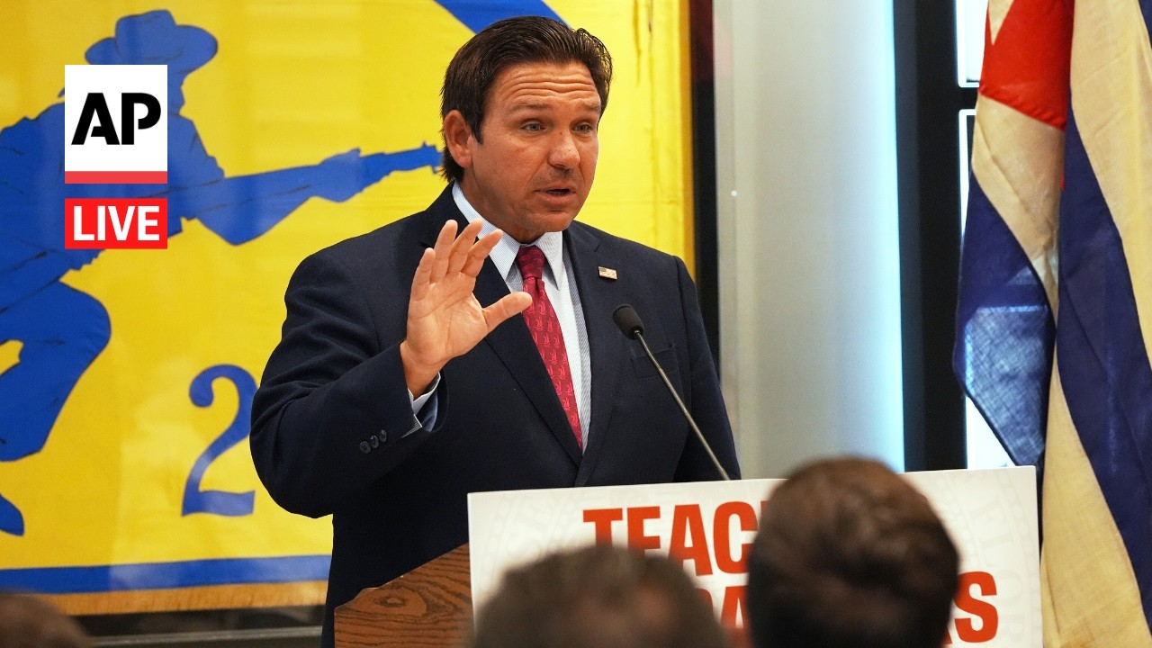 LIVE: Gov. DeSantis holds press conference on Hurricane Isaias preparations (Video)
