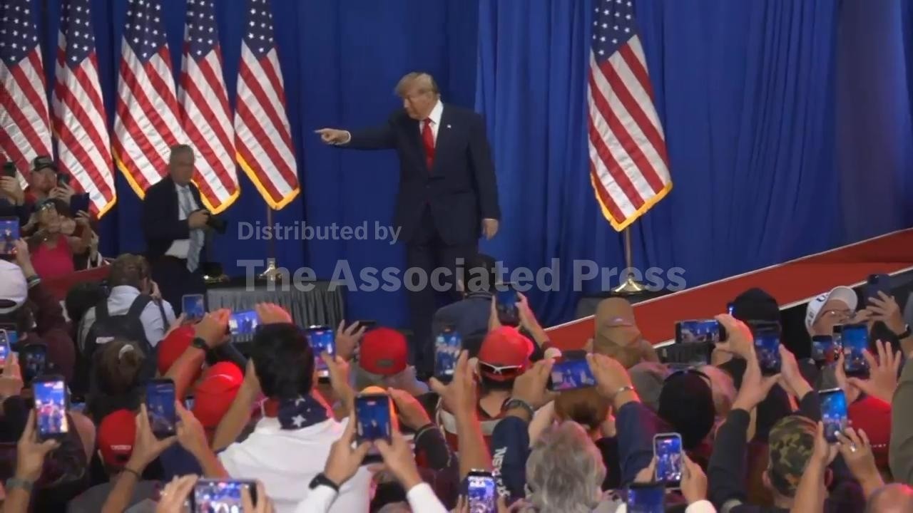 Trump veers into Nobel Prize grievances during upstate New York rally (Video)