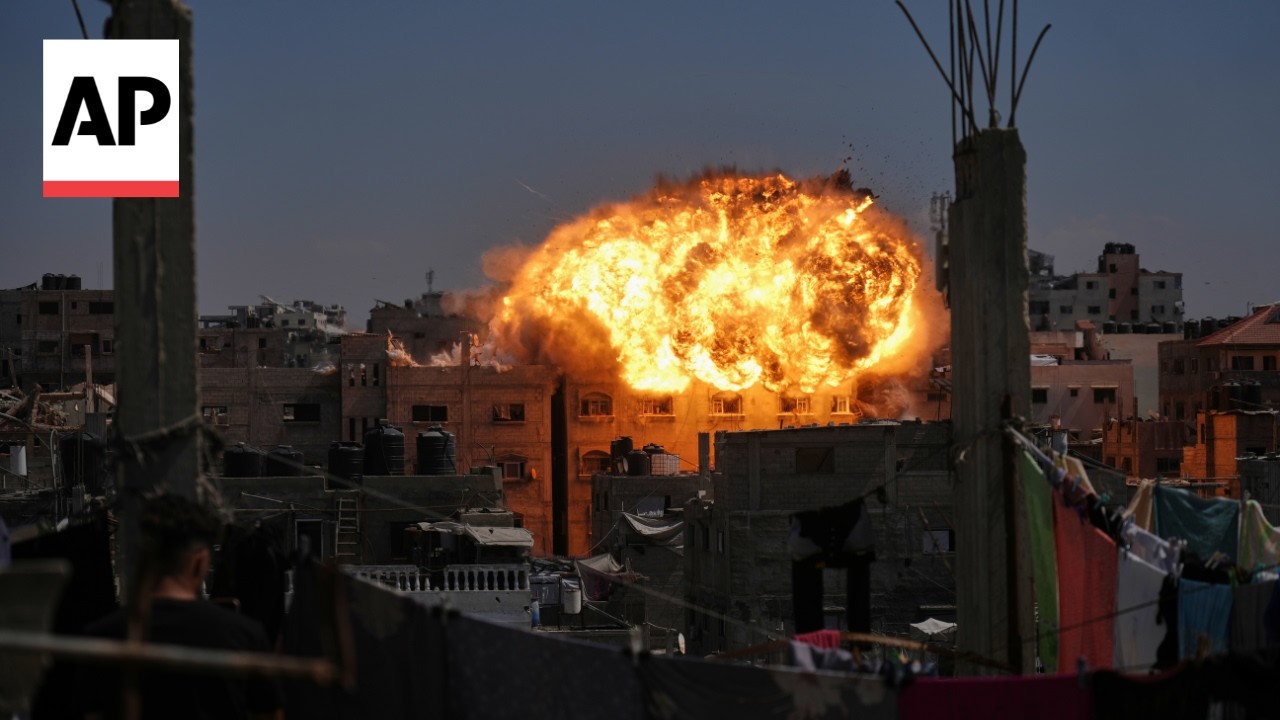 Palestinians in Gaza say Israel strikes and drone flights disrupt daily life (Video)