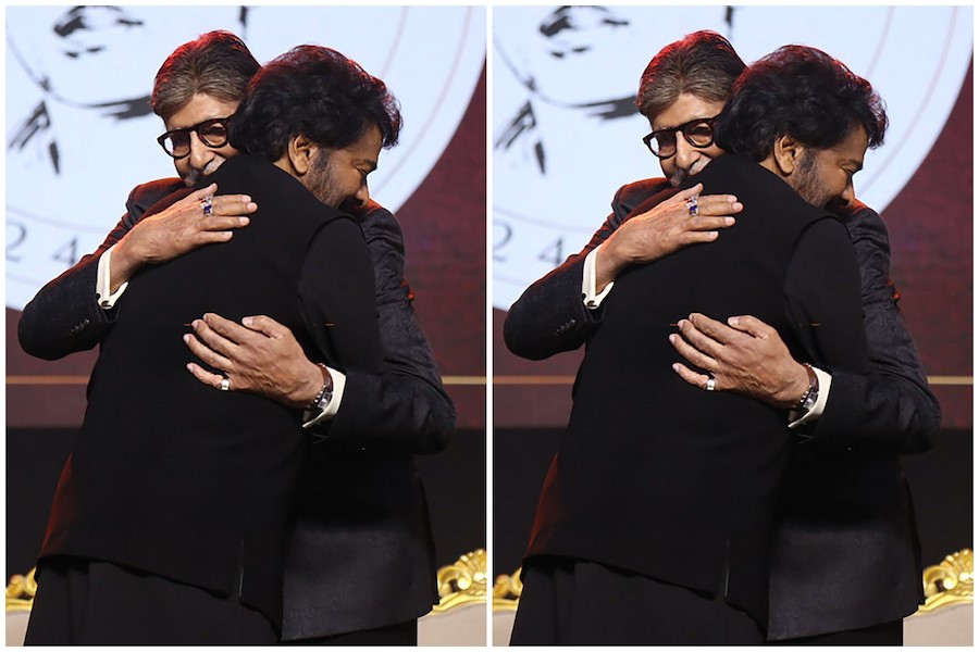Chiranjeevi Calls Amitabh Bachchan His Dearest Guru Ji on His Birthday, Praises His Humility and Love for Cinema
