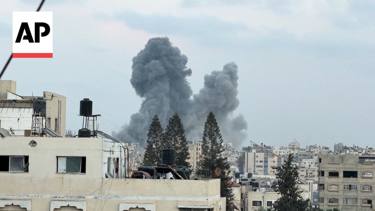 Israeli strikes continue in Gaza a year after the ceasefire (Video)