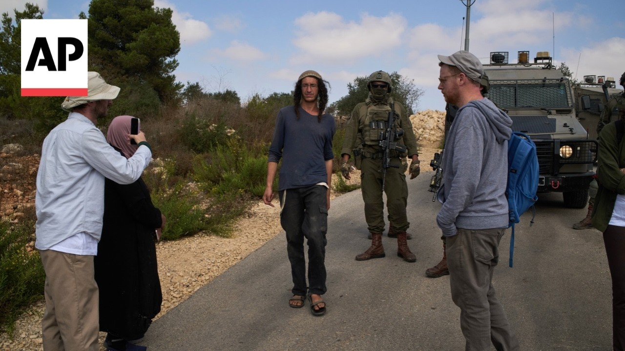 Settler violence increases in West Bank as Palestinians struggle to harvest olives (Video)