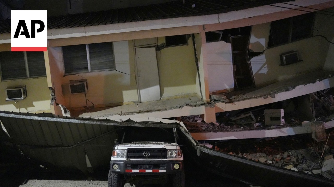 Panama declares state of emergency after 7.7 and 6.6 magnitude earthquakes (Video)