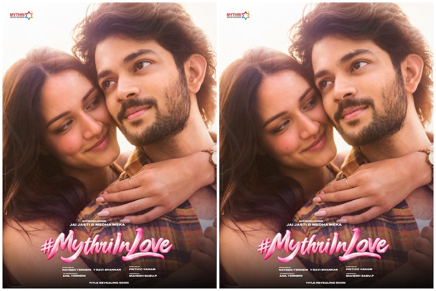 Mythri Movie Makers Introduces Jai Jasti and Medha Meka in New Romantic Film Mythri In Love