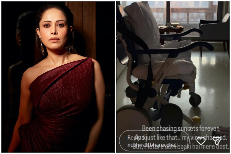 Nushrratt Bharuccha Shares First Update After Bali Accident Says Picture Abhi Baaki Hai Mere Dost