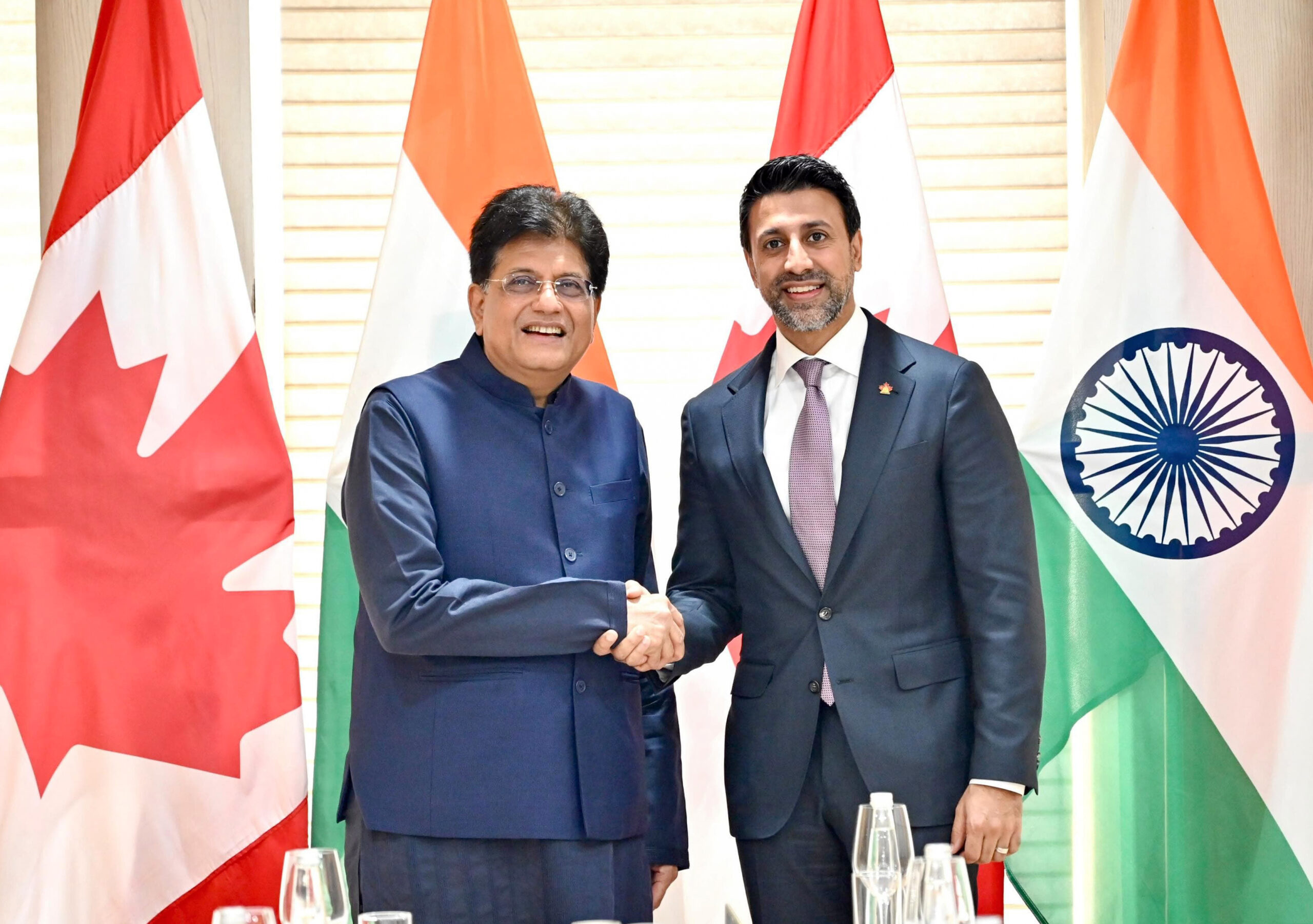 New Delhi: Piyush Goyal Meets Canadian Trade Minister #Gallery
