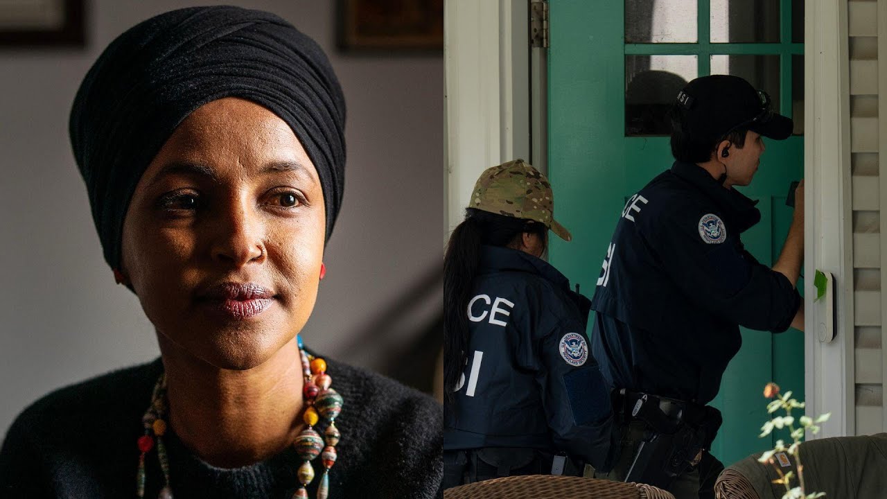 Ilhan Omar calls DHS raid on her D.C. home "political intimidation" (Video)