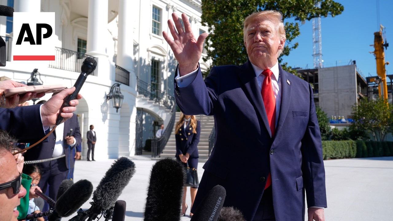 Trump says he 'didn't like what he read' about Kimberly Guilfoyle (Video)