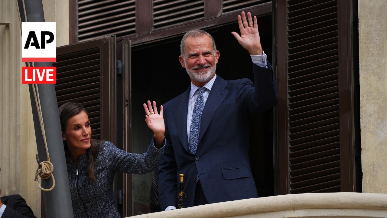 LIVE: Spanish Royals visit Ceuta (Video)