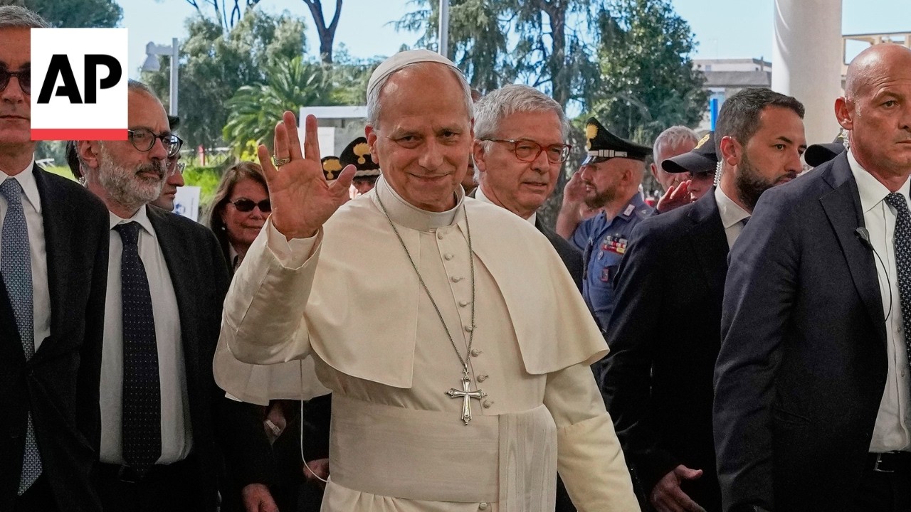 Pope Leo XIV diagnosed with lung cancer after surgery to remove part of right lung (Video)