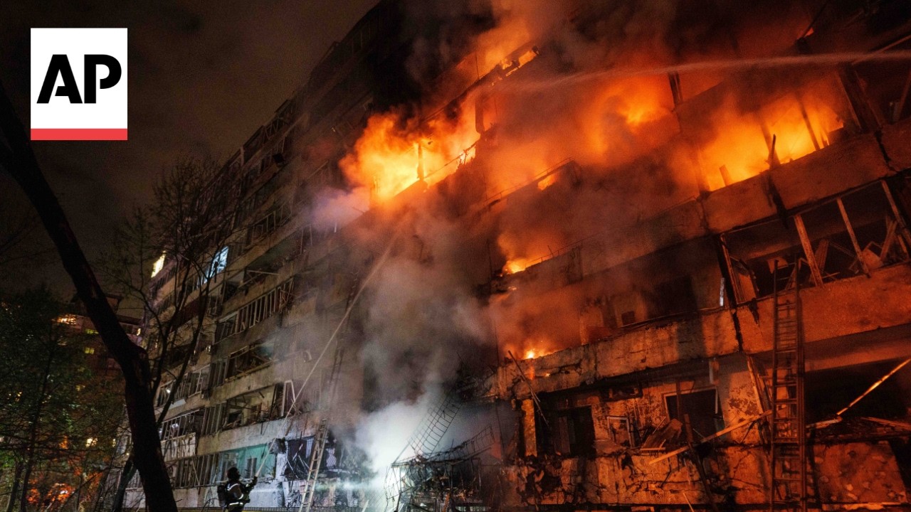 At least one person killed and several injured in Russian attack on Kyiv (Video)