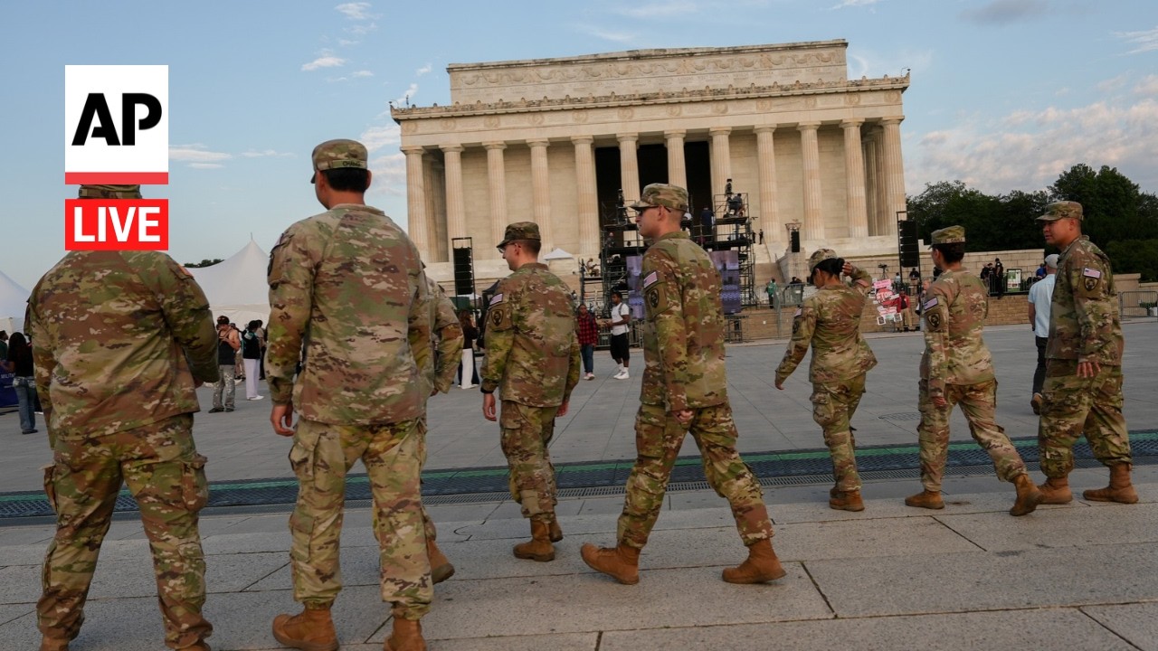 LIVE: Rally held in Washington as court hears arguments on National Guard deployment (Video)