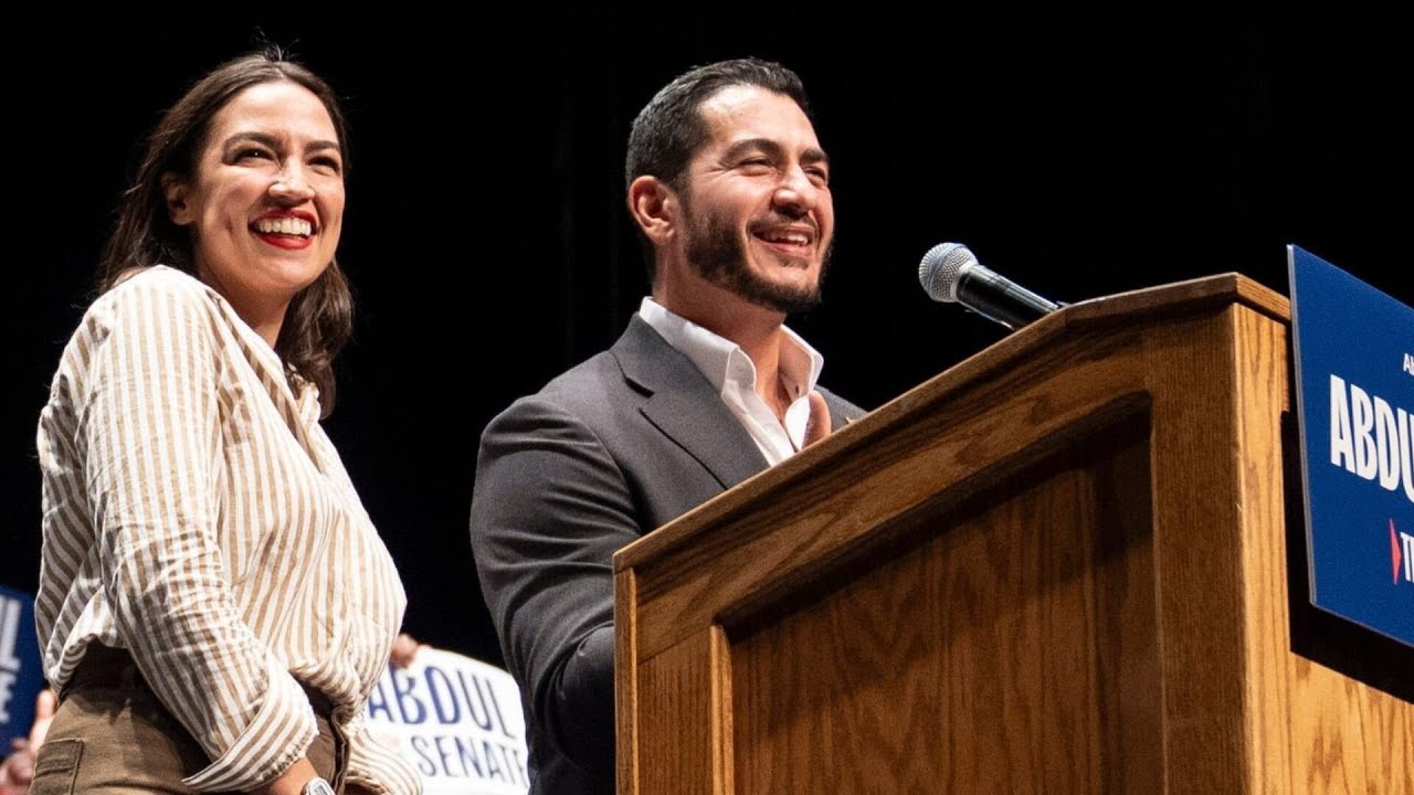 AOC campaigning for fellow progressive El-Sayed at event in red upper Michigan (Video)