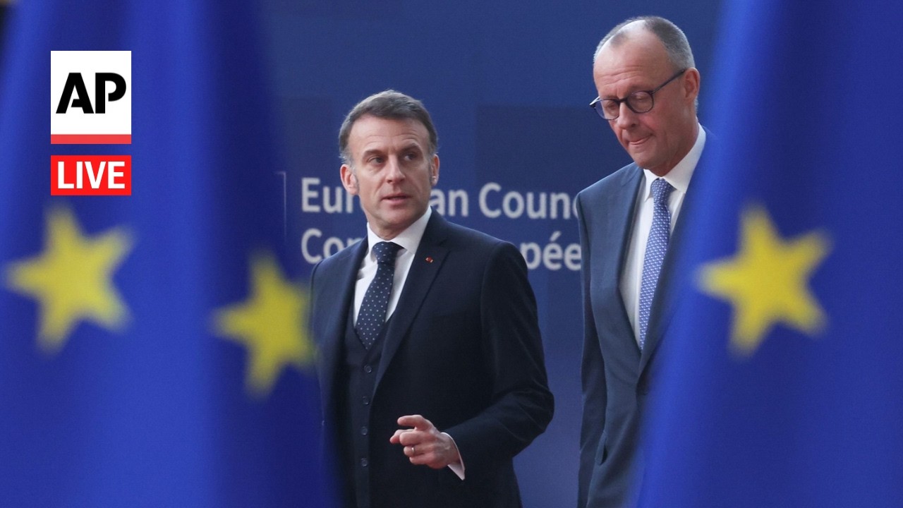 LIVE: EU leaders arrive for a summit in Brussels (Video)