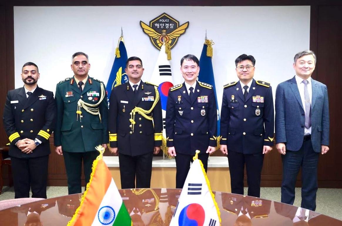 Indian and South Korean coast guards identify future areas of engagement