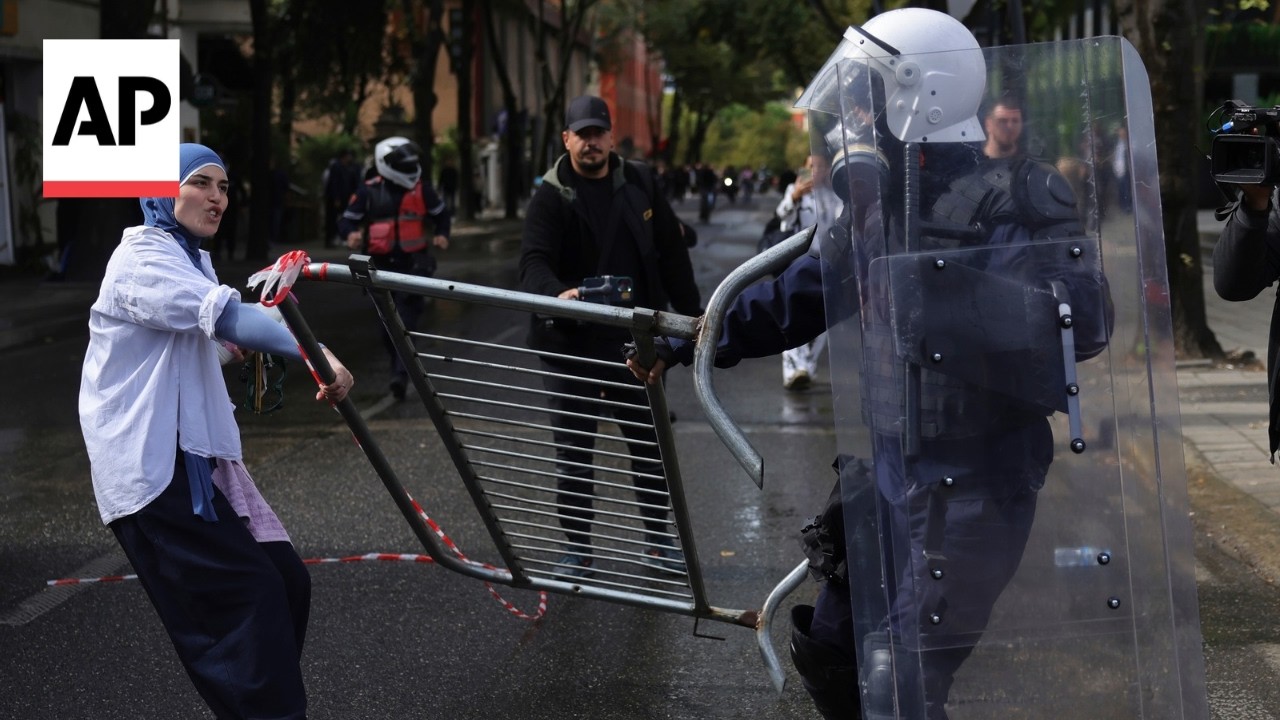 Albania Prime Minister Edi Rama says violent protesters will 'be punished' (Video)