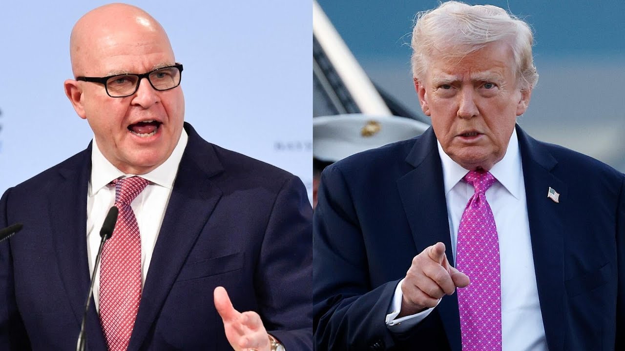 H.R. McMaster on Trump's "mother of all bombs" plan, Putin "talking" in his ear (Video)