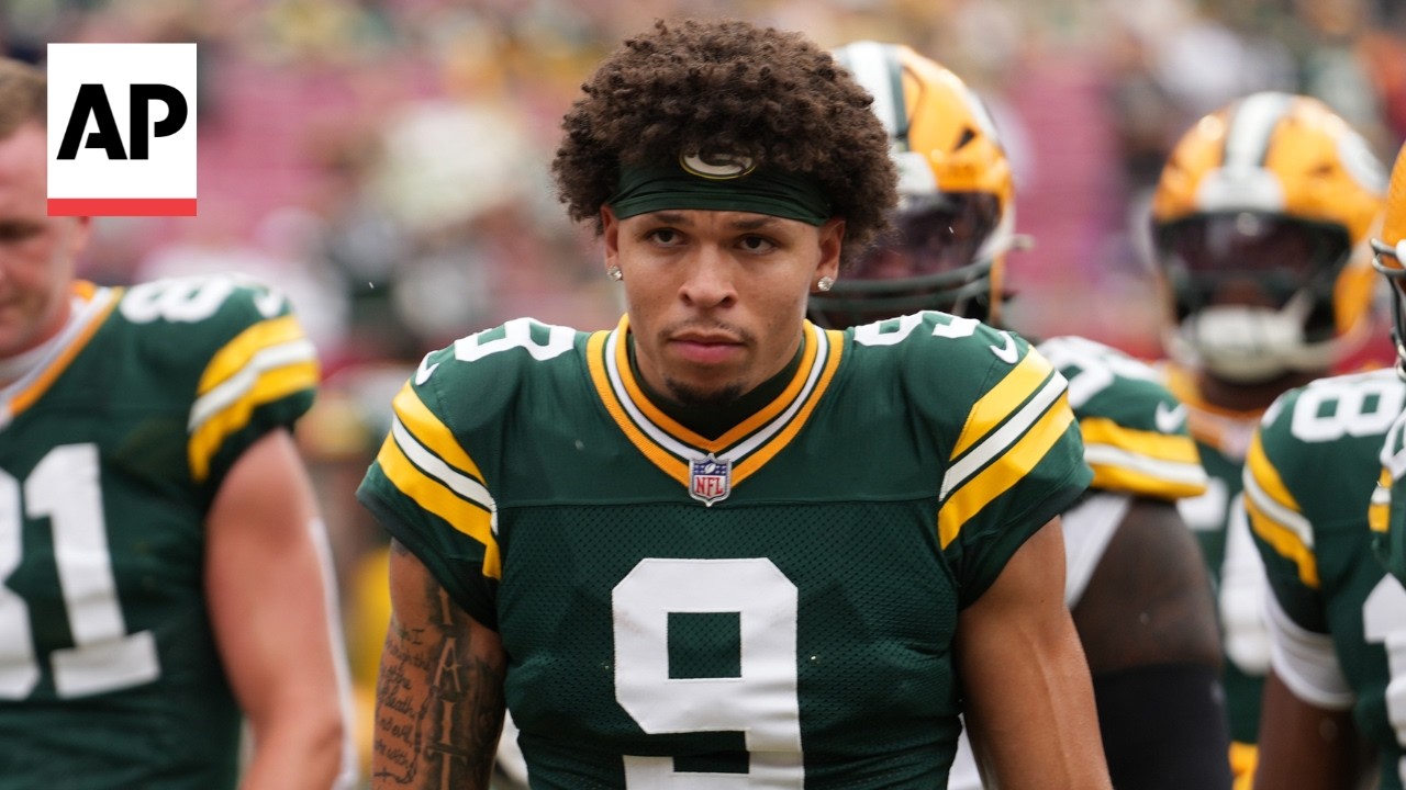 Green Bay Packers WR Christian Watson discusses his breakout season (Video)