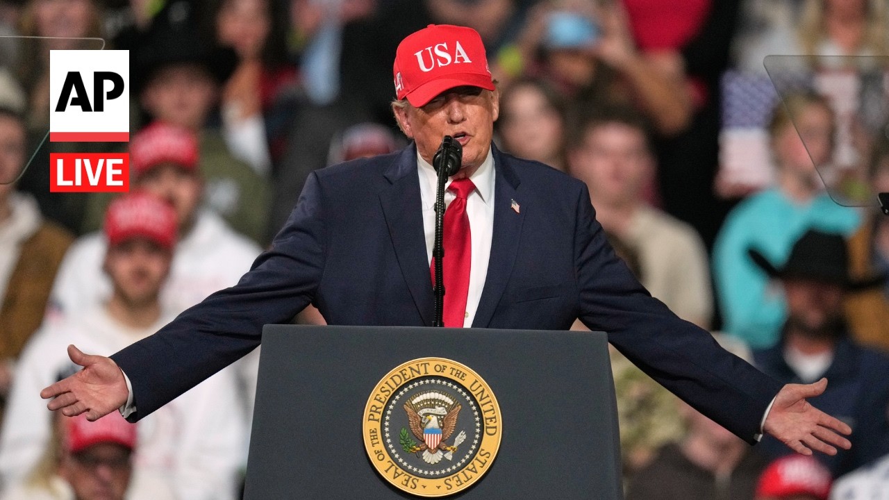 LIVE: Trump speaks at a rally in Dalton, Georgia (Video)