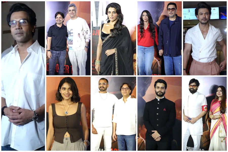 Wamiqa Gabbi, Rajkummar Rao and Lalit Prabhakar Turn Heads at Prahaar: The Untold Story of Ujjwal Nikam Screening