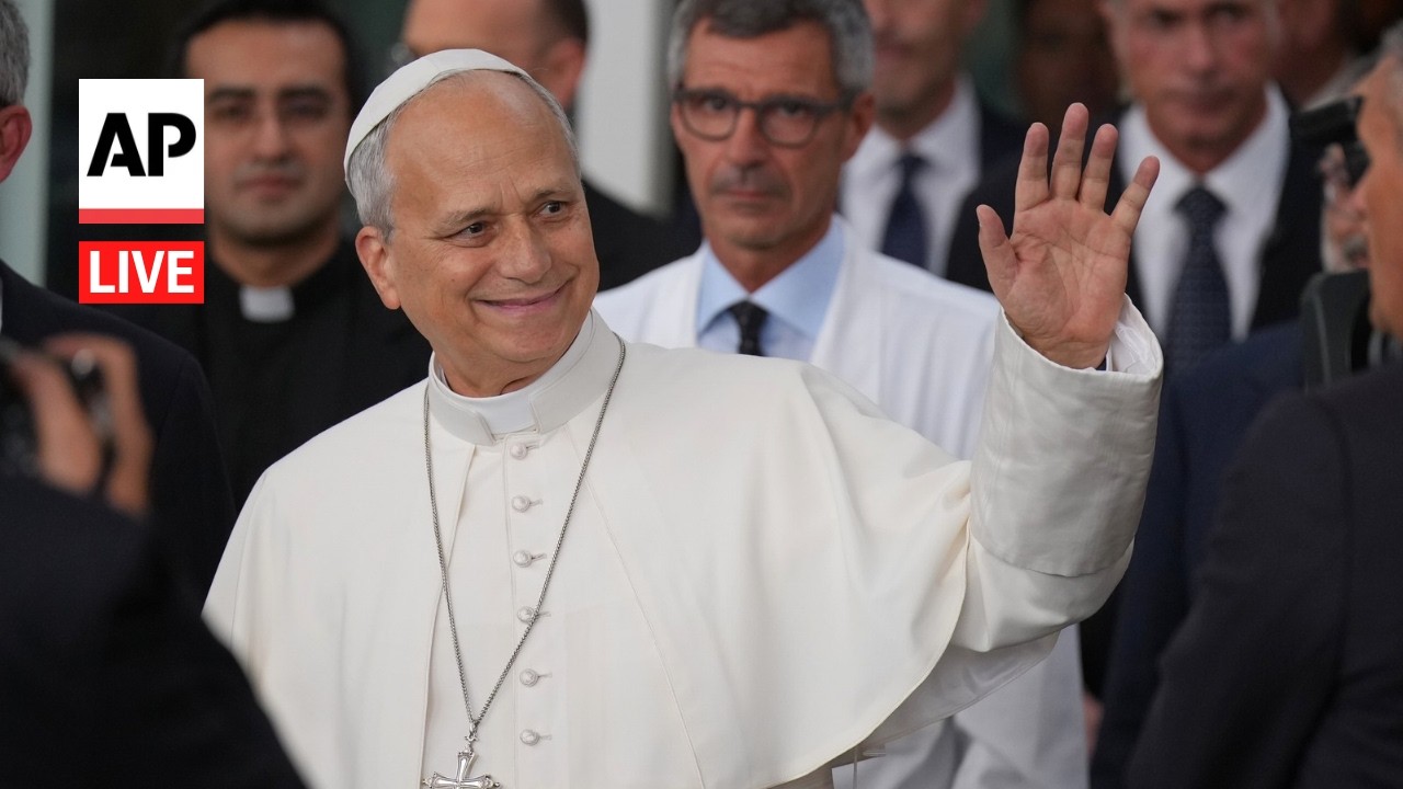 LIVE: Pope Leo XIV leads Angelus prayer at the Vatican after cancer surgery (Video)