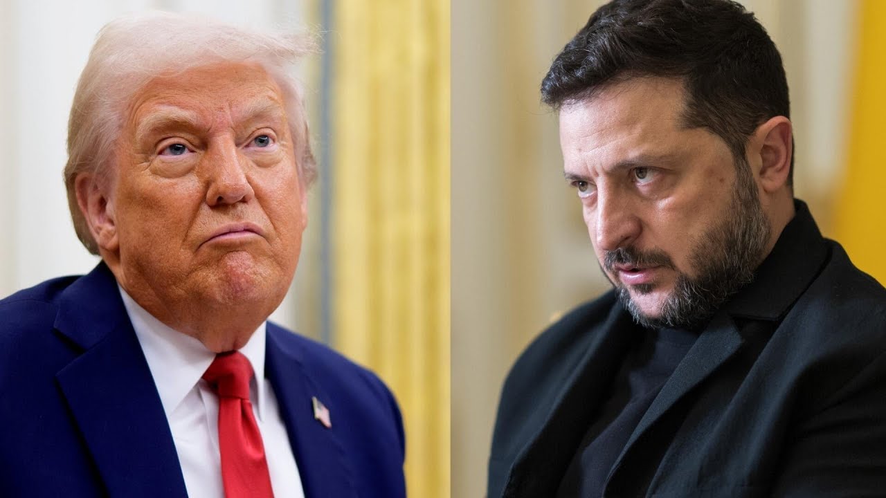 Trump's feud with Zelenskyy worsens after U.S. moves to help Putin (Video)