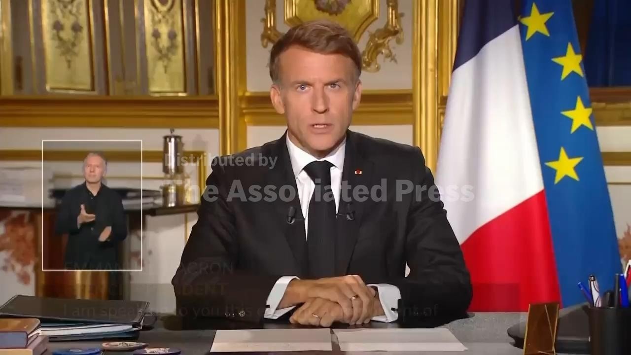 France's Macron vows to hold accountable those who 'sought to bring down the Republic' (Video)