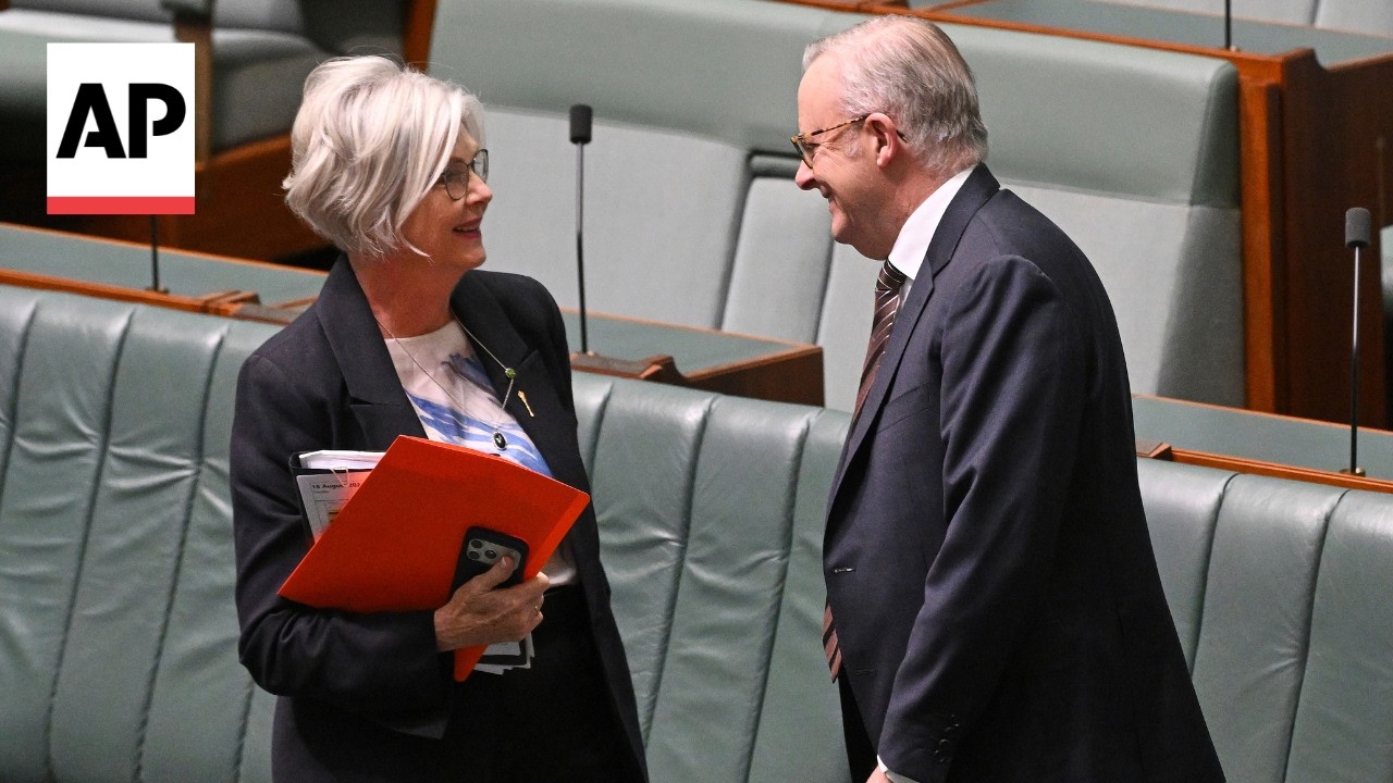 A suspect is in custody after a driver hits Australia lawmaker Helen Haines (Video)