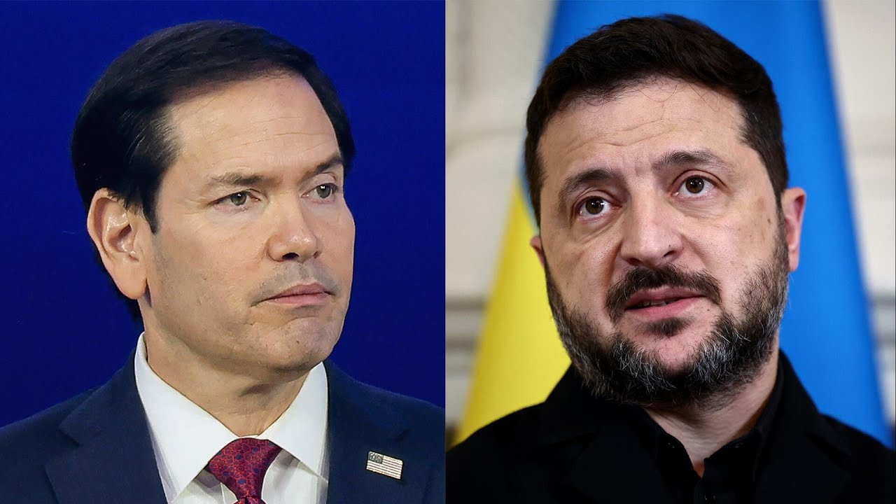 Marco Rubio says there is "no pause" in intelligence sharing with Ukraine (Video)