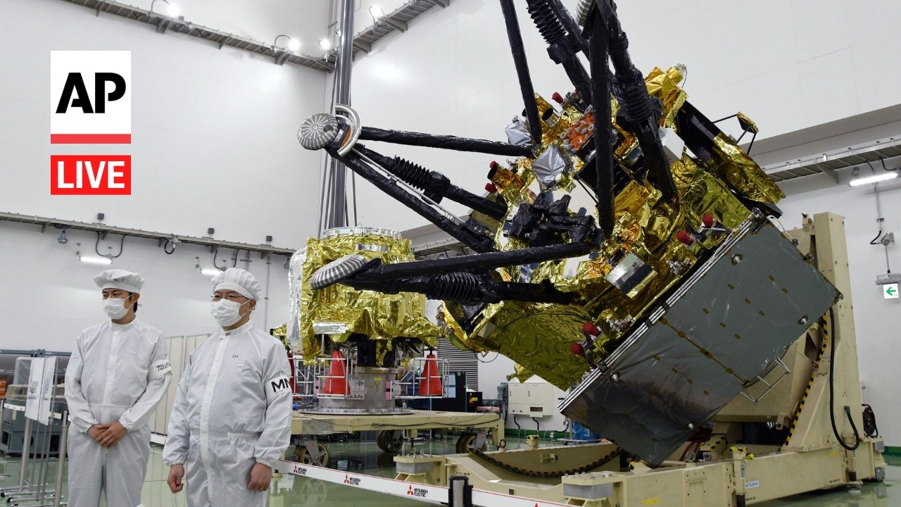 LIVE: Japan to launch world's first mission to collect samples from a Martian moon (Video)