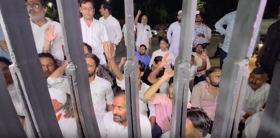Rajasthan Cong leaders stage all-night sit-in, seek FIR in alleged assault on NSUI worker