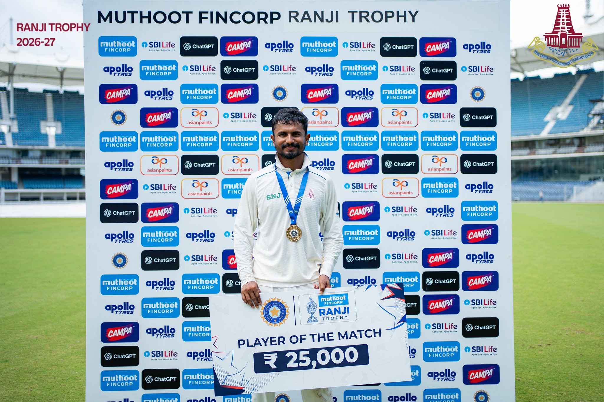 Ranji Trophy: Sai Kishore guides Tamil Nadu to victory; UP, Bengal and Vidarbha register wins