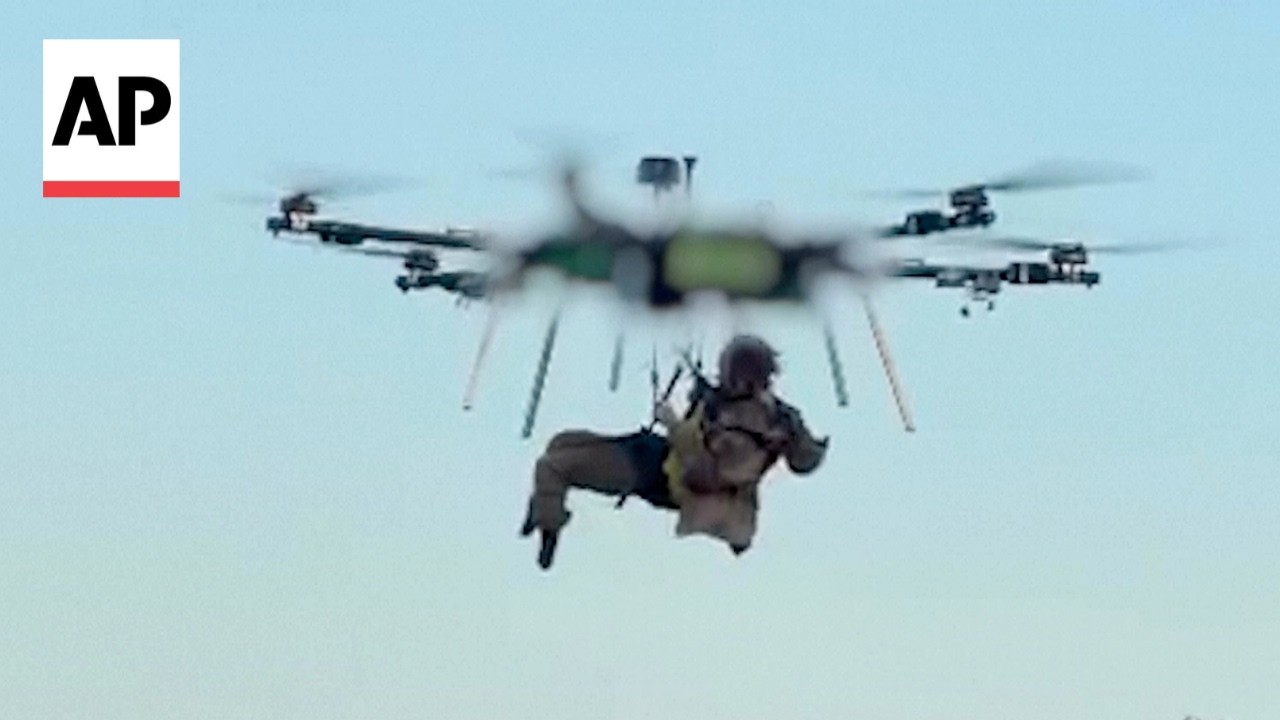 WATCH: Ukraine claims first-ever battlefield air evacuation by a drone (Video)