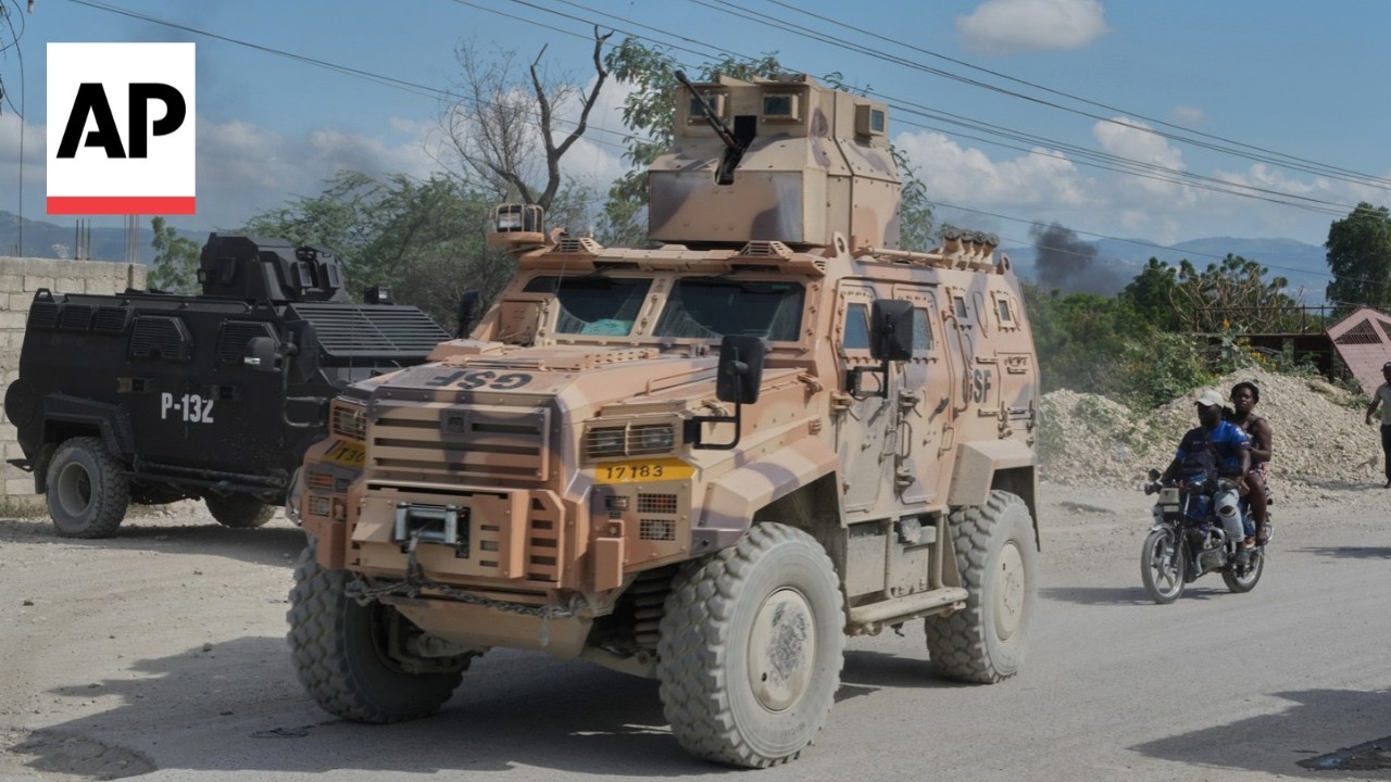Haiti gangs target foreign troops in the biggest attack on the new force (Video)