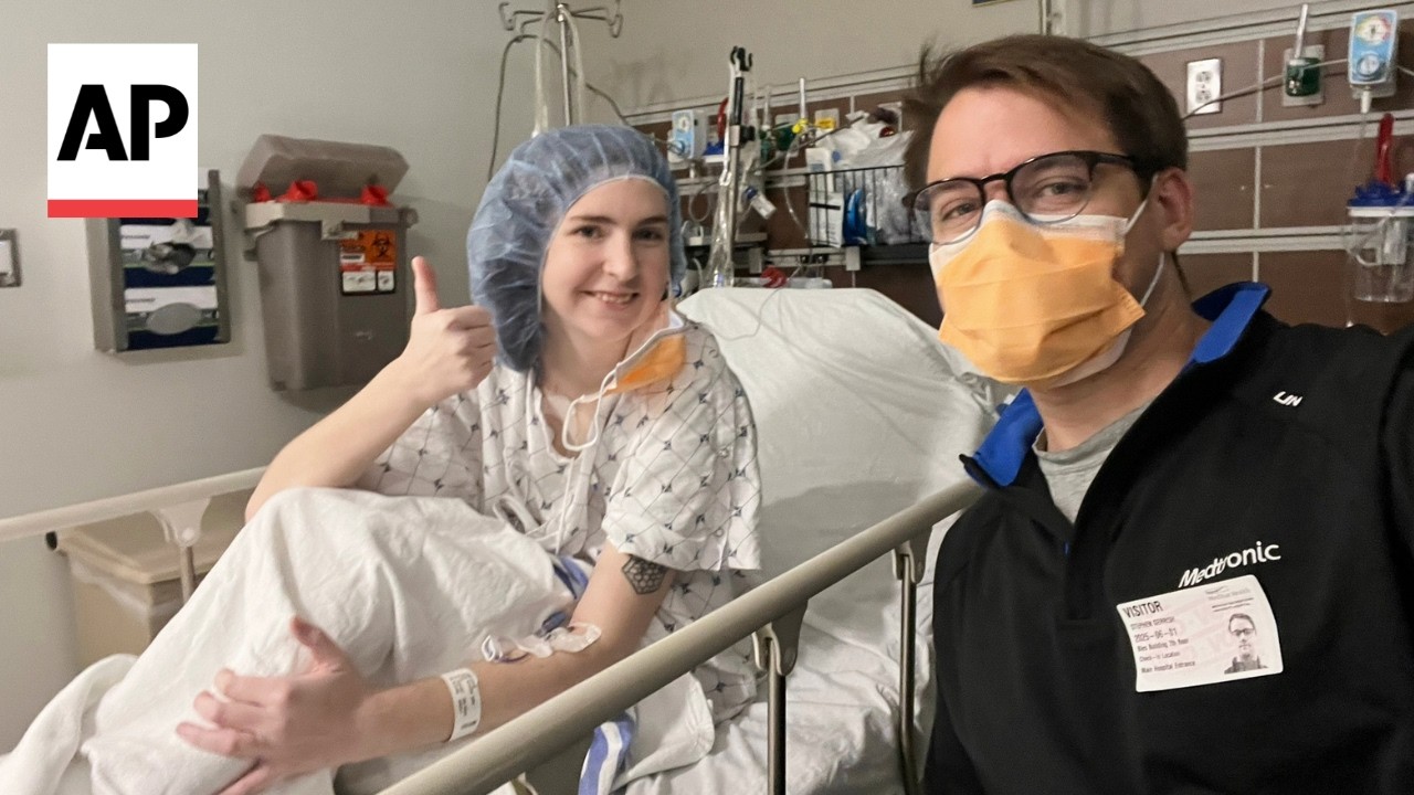 How a different transplant list saved a woman's life after years waiting for an intestine (Video)
