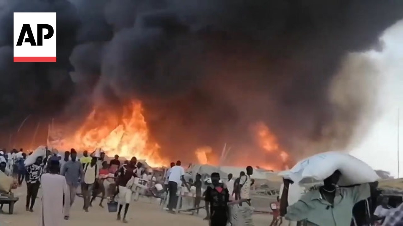 A drone strike on a market in Abyei kills at least 153 people (Video)