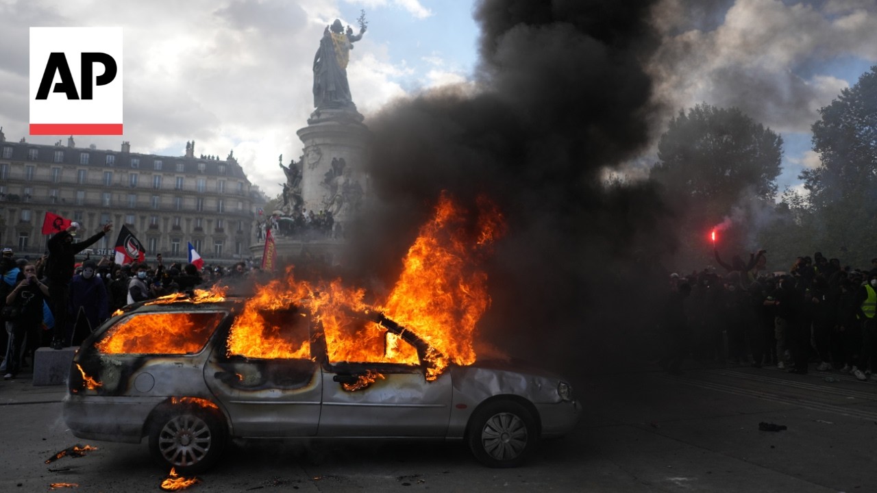 Protests in France, Italy, Spain, Portugal and Albania are setting Europe’s streets ablaze (Video)