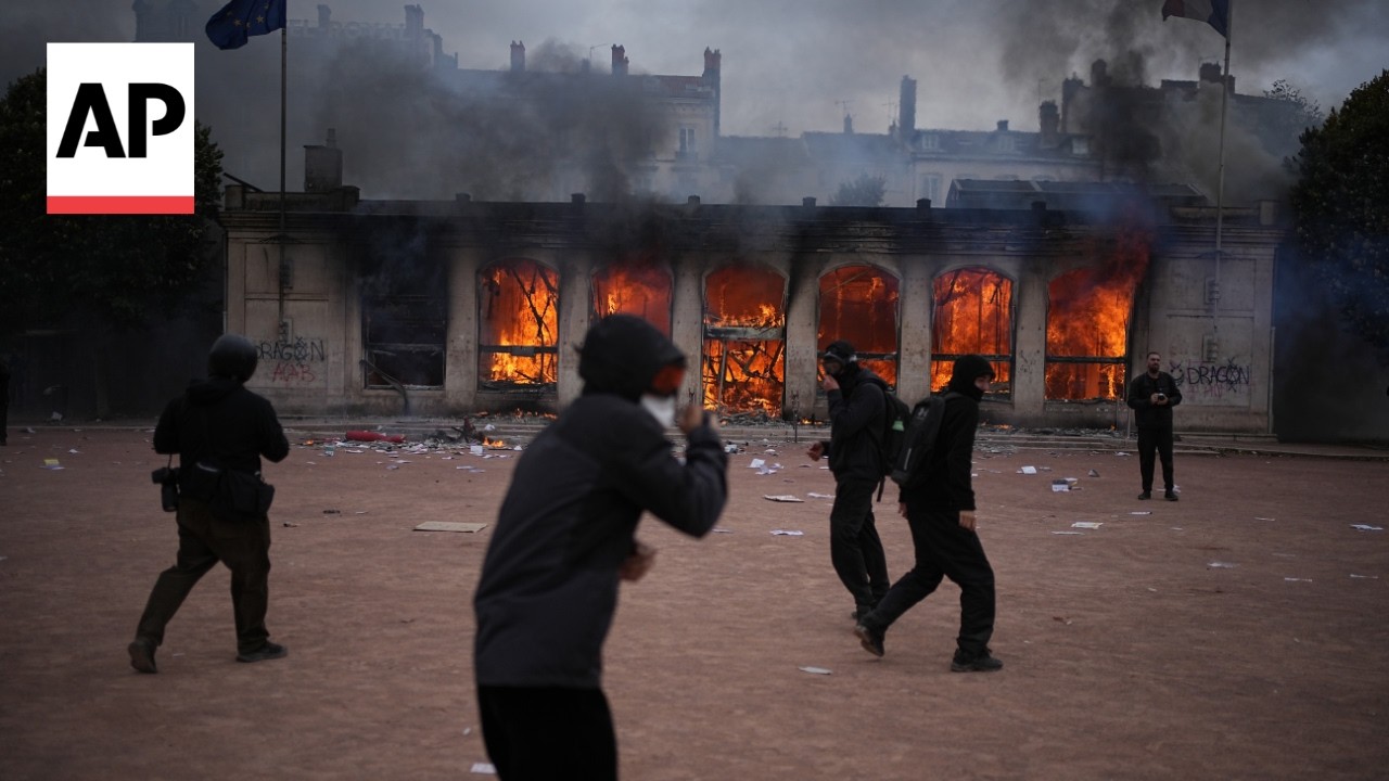 France arrests thousands for rioting and looting during protests (Video)