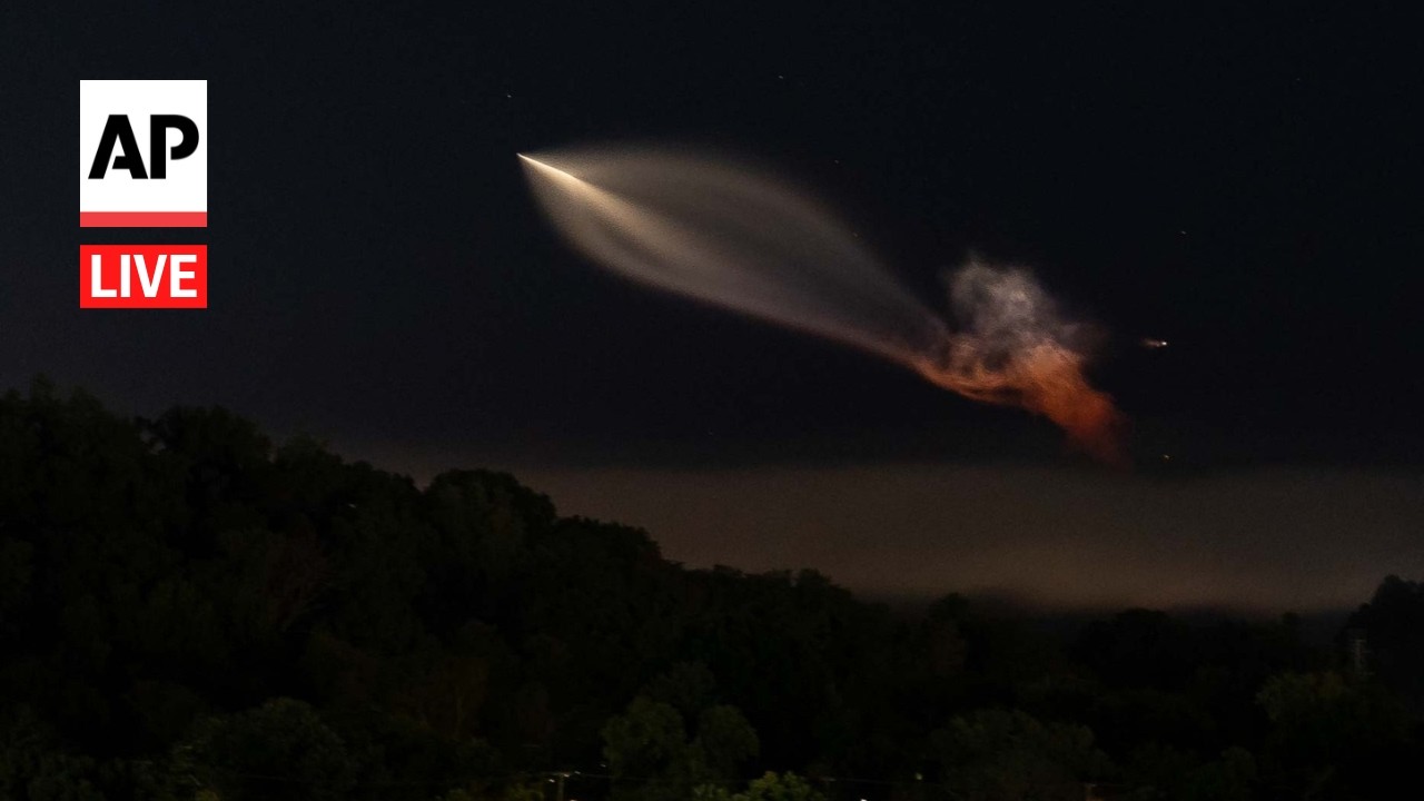 LIVE: SpaceX Starlink launch (Video)