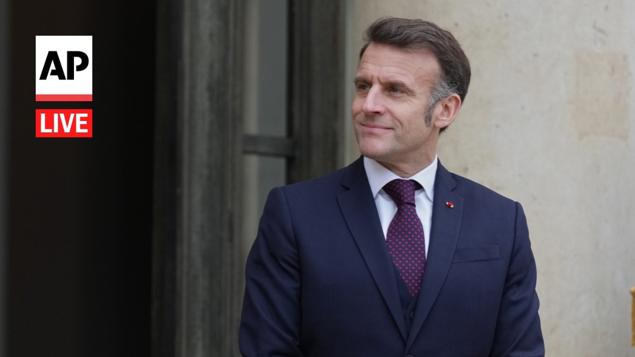 LIVE: French President Macron visits Bahrain (Video)